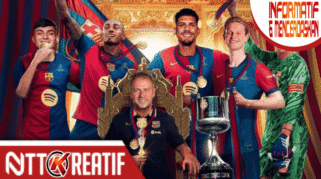 Barcelona mengukir catatan gemilang usai kalahkan Real Madrid di Copa del Rey. (Instagram.com/@fcbarcelona)