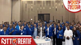 Jane Natalia Suryanto dan Simon Petrus Kamlasi bergabung ke PAN, Gubernur Melki Laka Lena puji PAN. (Facebook.com/@Melki Laka Lena)