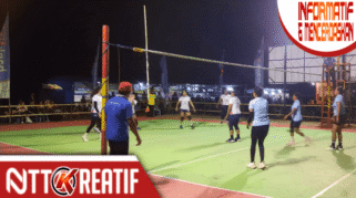 Derby Waikabubak di Turnamen Terbatas Bola Voli di SBD akhirnya dimenangkan oleh Queen. (nttkreatif.com/Ballack)