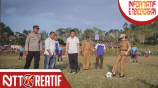 Hadiri Pembukaan Turnamen Sepak Bola, Bupati SBD: Pemerintah Memberikan Apresiasi