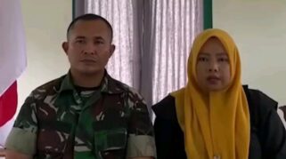Istri anggota TNI AD, Nafa yang sempat viral di medsos usai kematian Prada Lucky akhirnya minta maaf. (Facebook.com)