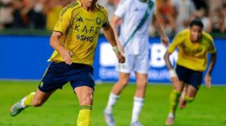 Ronaldo kembali puasa gelar usai kalah di drama adu pinalti kala bersua Al Ahli. (Facebook.com/@Al Nassr)