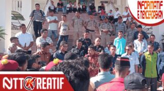 Ketua DPRD SBD, Rudolf Radu Holo menyebut kalau pihaknya memiliki kewenangan terbatas dalam urusan perda tambang. (nttkreatif.com/Ballack)