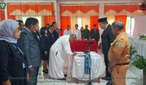 Inilah deretan nama dan jabatan baru para pejabat lingkup Pemkab yang dilantik Bupati Flotim, Anton Doni Dihen kemarin. (Dokumen LPPL: RSPD Flotim)