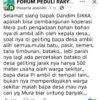 Kades Geliting, Kabupaten Maumere membantah keras tudingan yang beredar di medsos. (tangkapan layar FB)