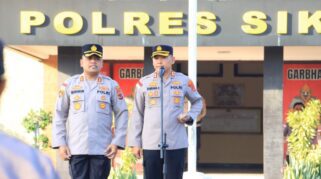 Kapolres Sikka, AKBP Bambang Supeno akhirnya angkat bicara soal dugaan keterlibatan anggotanya jadi beking penimbunan BBM. (tribratanewssikka)