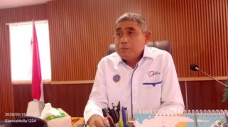 Kepala Kantor KSOP Kelas IV Maumere Ryan Partigor Hutabarat sebut pihaknya membuka posko angkutan Lebaran terminal penumpang pelabuhan L Say Maumere. (nttkreatif.com/Mardat)