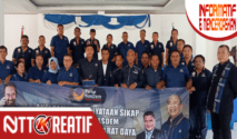 Para kader dan simpatisan Partai NasDem di Kabupaten Sumba Barat Daya mengecam tulisan Tempo terkait Ketua Umum, Surya Paloh. (nttkreatif.com/Ballack)