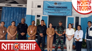 SPPG resmi beroperasi usai Bupati SBD, Ratu Wulla Talu meresmikan, Senin tadi. (nttkreatif.com/Ballack)