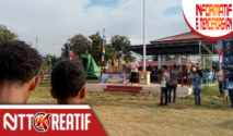 Wakil Bupati SBD, Dominikus A Rangga Kaka membuka secara resmi LPI se SBD, Jumat sore tadi. (nttkreatif.com/Ballack)
