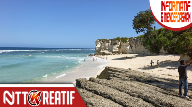 Pantai Watu Bela, surga lain di Pulau Sumba. Keindahannya buatmu tenang. (nttkreatif.com/ballack)