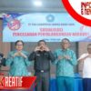 Simbol mempertemukan kedua ujung jari telunjuk dan ibu jari hingga membentuk kerucut ini dikenal sebagai simbol 'Maringgina' yang berarti Terberkati. Simbol khas ini dicetuskan langsung oleh Bupati Sumba Barat Daya (SBD), Ratu Wulla Talu. (Dok. Akun Facebook Prokompi SBD).