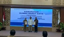 Pemkab SBD resmi meraih opini Wajar Tanpa Pengecualian (WTP) dari Badan Pemeriksa Keuangan (BPK) RI atas Laporan Keuangan Pemerintah Daerah (LKPD) Tahun Anggaran (TA) 2025. ( Dok. Kominfo SBD)