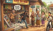 Gambar: Ilustrasi Pencuri. (NTTKreatif.com)