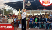 Bupati SBD, Ratu Wulla Talu memberi signal bakal menggelar turnamen lainnya di SBD selama keamanan bisa dijamin. (nttkreatif.com/Ballack)
