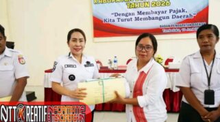 Targetkan Pajak 2026 Naik Jadi Rp5,6 Miliar, Kades Diberi Waktu 15 Hari Validasi Data. (NTTKreatif.com/ FB. Prokompi SBD)