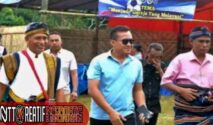 Wakil Bupati SBD, Dominikus A. R. Kaka saat membuka turnamen sepak bola di GKS Tana Kombuka, Kecamatan Wewewa Timur. (NTTKreatif.com)