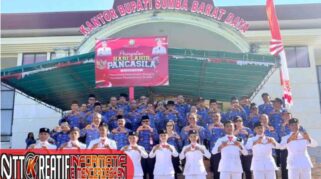 Hari Lahir Pancasila 2026, Sekda SBD Ajak ASN Amalkan Nilai Pancasila. (NTTKreatif.com/ Prokompi SBD)