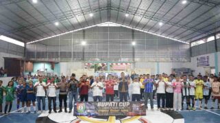Buka Bupati Cup II, Wabup SBD Tegaskan : Turnamen ini Menjadi Ruang Menjaring Bibit-bibit Atlet SBD.