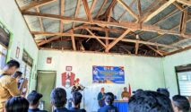 Bupati SBD, Ratu Wulla Talu, Saat membuka kegiatan Pelatihan Kewirausahaan Dasar Bagi Masyarakat Transmigrasi Kodi-Loura. (Fren Ghoghi/NTTKreatif.com)