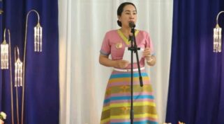 Bupati SBD, Ratu Wulla Talu saat sertijab Kadis Pertanian di Kantor Dinas. (Facebook.com/@Prokompi Sumba Barat Daya)