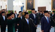 Presiden Prabowo Subianto melantik sejumlah Menteri dan Wakil Menteri. Ini daftarnya. (Facebook.com/@Kementerian Sekretariat Negara RI)