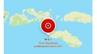 Gempa berkekuatan 6,1 Magnitudo guncang Sumba Barat Daya (BMKG)